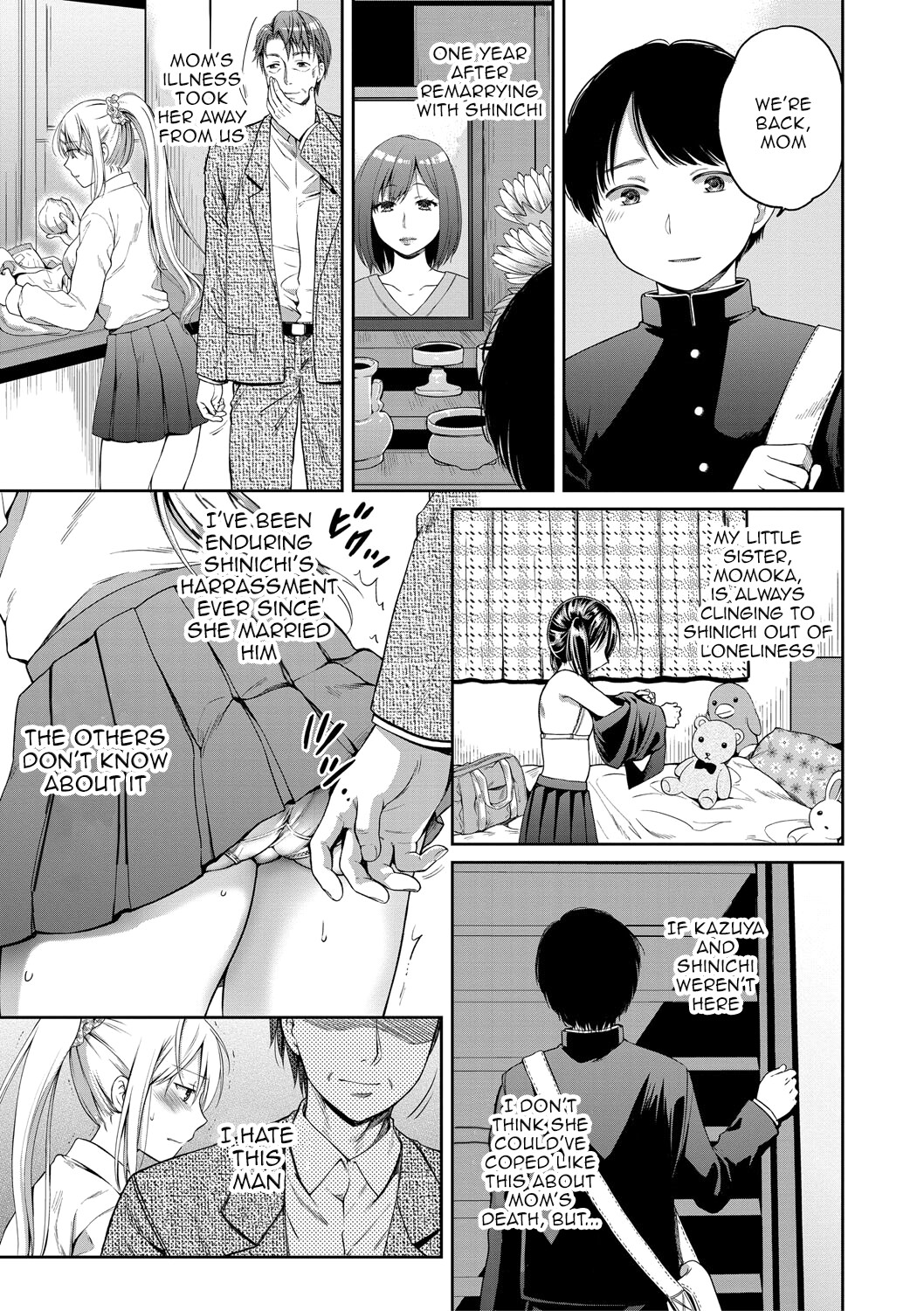 Hentai Manga Comic-Daughter Falling Into Stepfather-Chapter 1-5